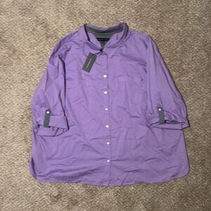 Purple Tommy Hilfiger Plus Size